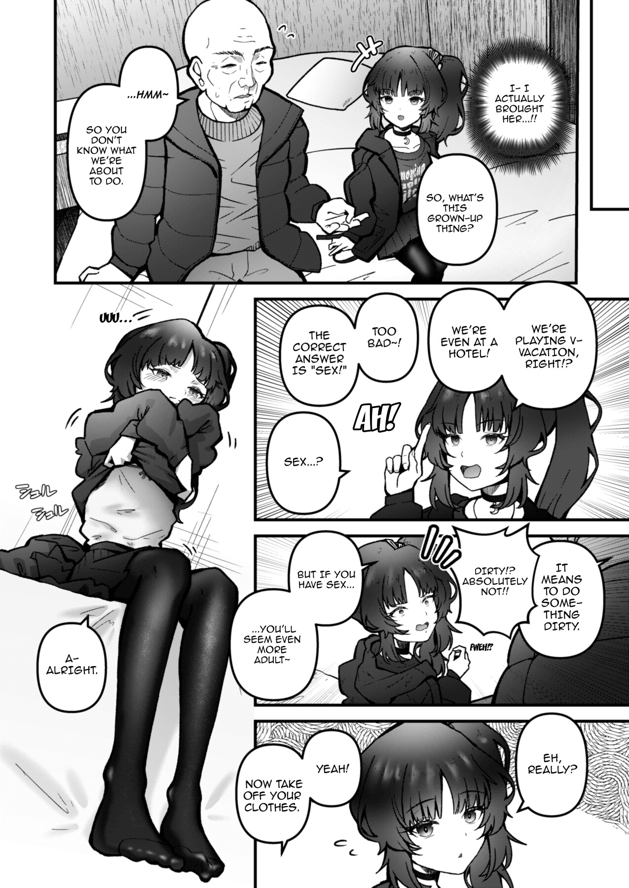 Hentai Manga Comic-A Misunderstanding With A Young Slut-Read-5